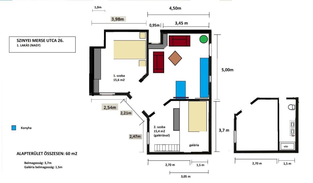 Carina Family Apartment Downtown ブダペスト エクステリア 写真